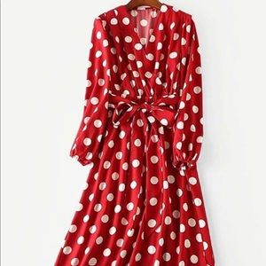 Red Polka Dot Dress